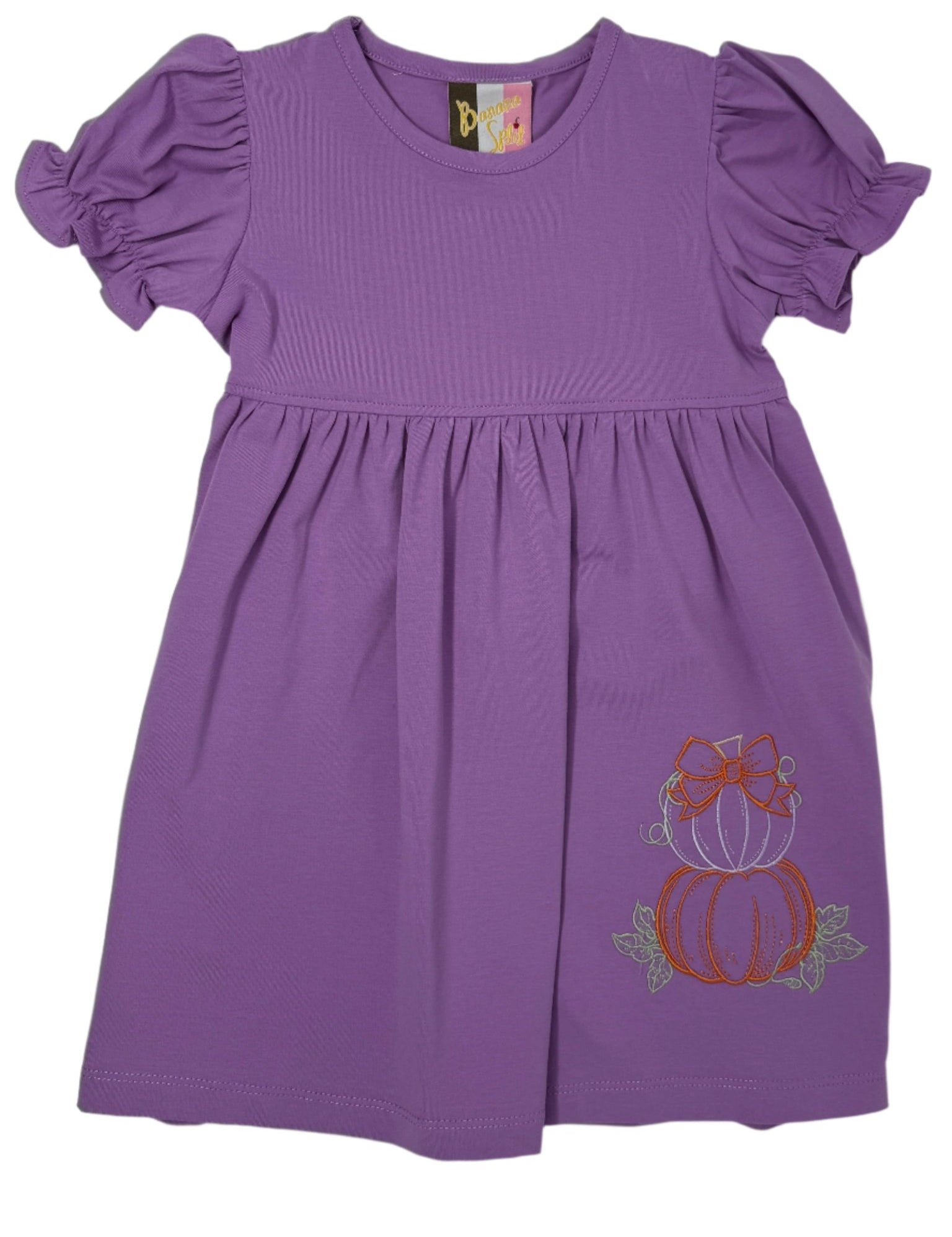 Pumpkin S/S Dress Girls Play Dresses Banana Split