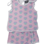 Purple Floral Tie Set Girls Sets True