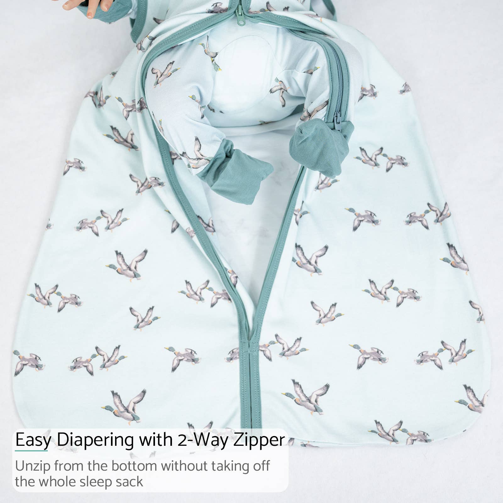 Quackin'Up Mallard Duck Sleep Sack Baby Accessories LollyBanks