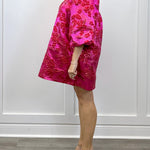 Radiant Rose Brocade Mini - Sugar Babies Children's Boutique/Meg's Shoppe