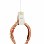 Raffia Woven Headband - Pink Hair Accessories Mudpie