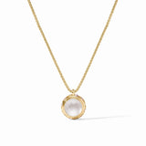 Rainbow Delicate Necklace - Iridescent Clear Crystal Necklaces Julie Vos