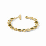 Rainbow Tennis Bracelet - Shades of Jade Bracelets Julie Vos