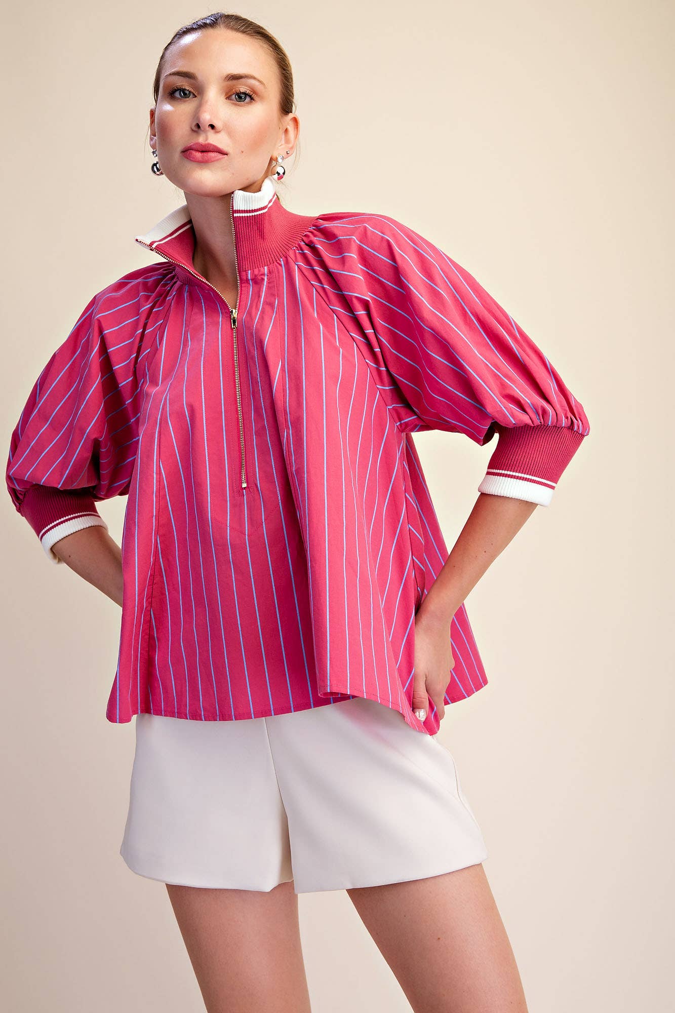 Raspberry Rush Zip Top