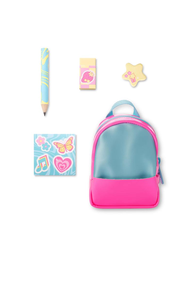 Real Little Neon Backpack Single - Assorted Toys License 2 Play Blue/Neon Pink