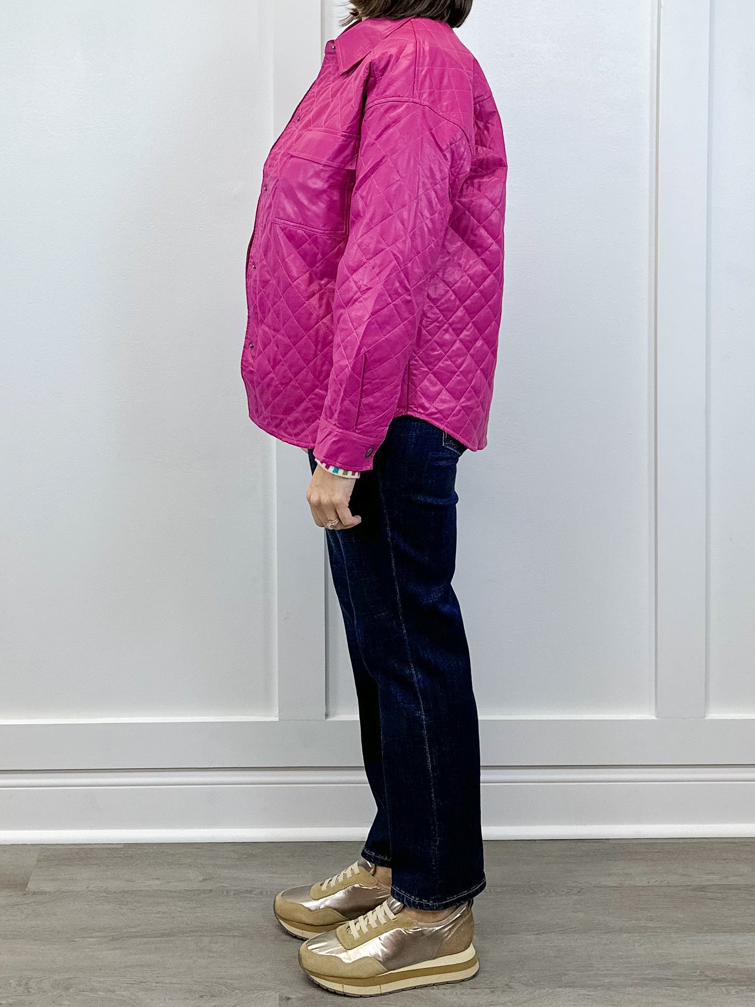 Rebel Rose Quilted Jacket Outerwear Oddi