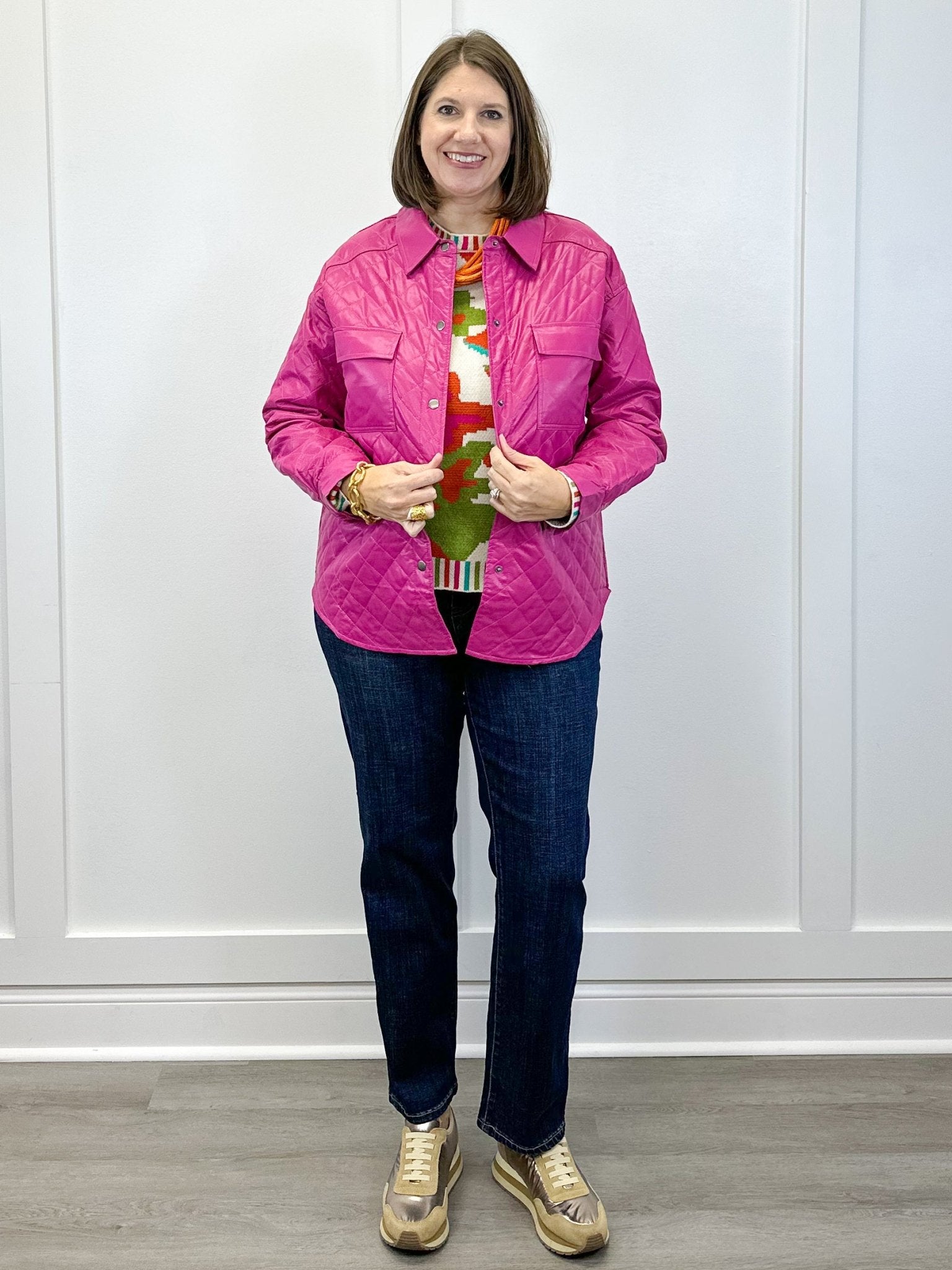 Rebel Rose Quilted Jacket Outerwear Oddi