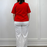Red Velvet Twist Top Tops Entro