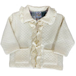 Reese Girls Jacket - Cream Girls Outerwear Three Sisters