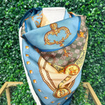 Regal Heirloom Satin Scarf - Sugar Babies Children's Boutique/Meg's Shoppe