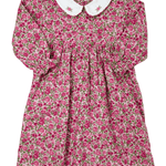 Regina Printed Floral Girl Dress Girls Play Dresses Sweet Dreams