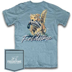 Retriever Run S/S Shirt - Ice Blue Boys Tees Fieldstone
