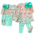 Retro Daisy Bloomers Set Girls Sets Ishtex