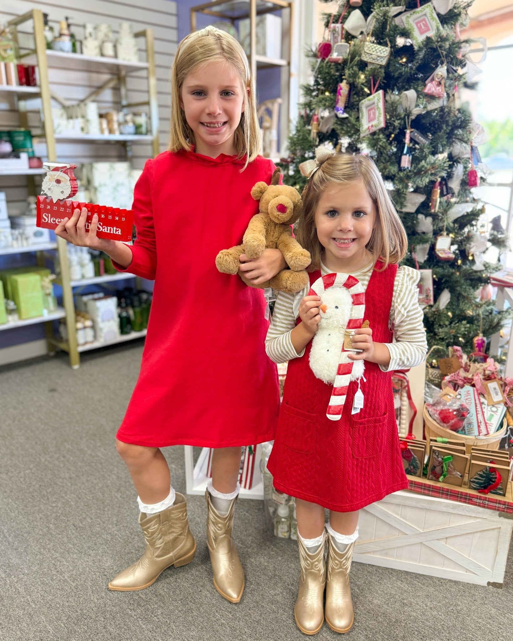 Retro Jumper - Cherry - Sugar Babies Children's Boutique/Meg's Shoppe
