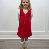 Retro Jumper - Cherry - Sugar Babies Children's Boutique/Meg's Shoppe