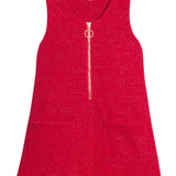 Retro Jumper - Crimson Girls Occasion Dresses Bisby