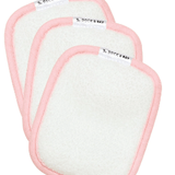 Reusable Makeup Removers Pack of 3 - Malibu Pink Self-Care Dock & Bay