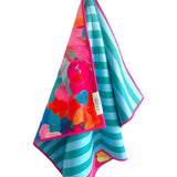 Reversible Hand Towel - Etching Textiles Crae.Home