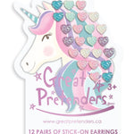 Rhinestone Royalty Sticker Earrings - Sugar Babies Children's Boutique/Meg's Shoppe