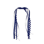 Ric Rac & Grosgrain Streamer - Navy Kids Hair Accessories Wee Ones