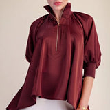 Richly Refined Zip Top - Sugar Babies Children's Boutique/Meg's Shoppe