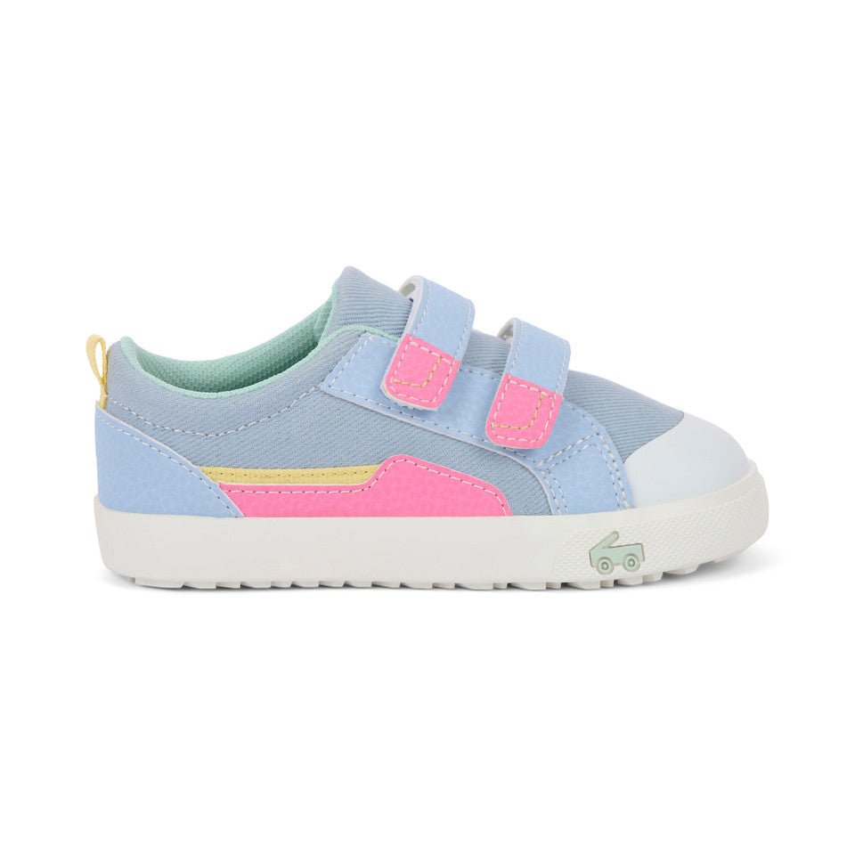 Riley - Sky Blue Denim Girls Shoes See Kai Run