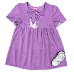 Riviera Dress - Lilac Terry Girls Play Dresses Bisby
