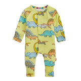 Roar & Explore Modal Convertible Coverall Baby Sleepwear Magnetic Me