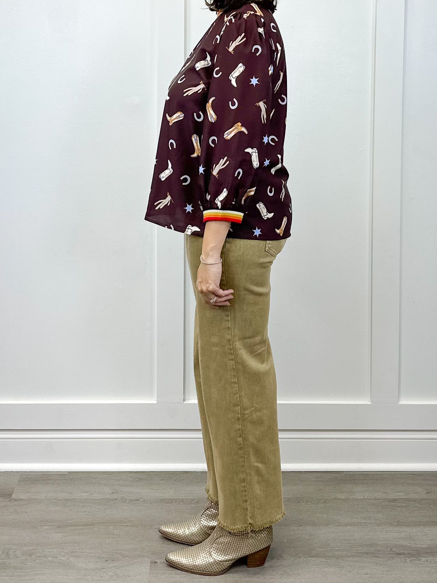 Rodeo Rainbow Top Tops Jodifl