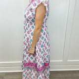 Rosa - Lilac Chiffon Long Dresses Victoria Dunn Design