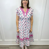 Rosa - Lilac Chiffon Long Dresses Victoria Dunn Design