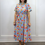 Rosalina Garden Dress - Lt. Blue Long Dresses Umgee
