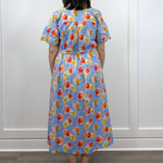 Rosalina Garden Dress - Lt. Blue Long Dresses Umgee