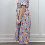 Rosalina Garden Dress - Lt. Blue Long Dresses Umgee