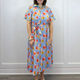 Rosalina Garden Dress - Lt. Blue Long Dresses Umgee