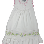Rose Vine Printed Gown Kids Pajamas Sweet Dreams