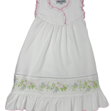 Rose Vine Printed Gown Kids Pajamas Sweet Dreams