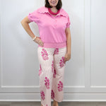 Rosebud Stripe Trousers Jeans Entro