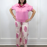 Rosebud Stripe Trousers Jeans Entro