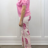 Rosebud Stripe Trousers Jeans Entro