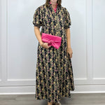 Rosie Dress - Berrywood Scroll - Sugar Babies Children's Boutique/Meg's Shoppe