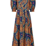 Rosie Dress - Saffron Botanicals Long Dresses Livro