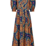 Rosie Dress - Saffron Botanicals Long Dresses Livro