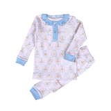 Royal & Charm Pima Two Piece Loungewear - Sugar Babies Children's Boutique/Meg's Shoppe