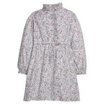 Ruffled Shirt Dress - Margaux Floral Girls Occasion Dresses Little English