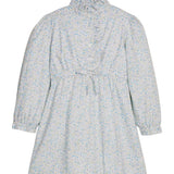 Ruffled Shirt Dress - Waterbury Floral Girls Occasion Dresses Little English