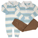 Rugby Polo - Fondren Stripe - Sugar Babies Children's Boutique/Meg's Shoppe