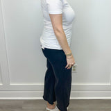 Run Around Straight Pants - Black Jeans Zenana