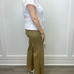 Run Around Wide Pants - Light Camel Jeans Zenana
