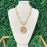 Saddle Club Coin Necklace - Sugar Babies Children's Boutique/Meg's Shoppe